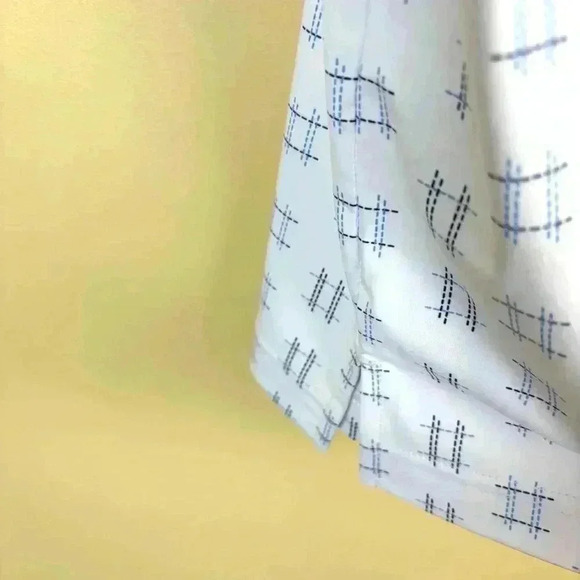 Extracurricular White/Navy “Palm Beach” Short Sleeve Lightweight Men Polo Size2X - Picture 9 of 16